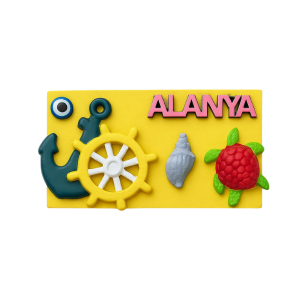 Alanya Hediyelik Magnet (24 Adet)