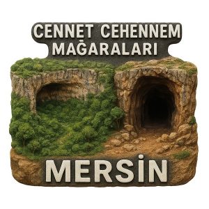Mersin Cennet Cehennem Mağarası Magnet (24 Adet)