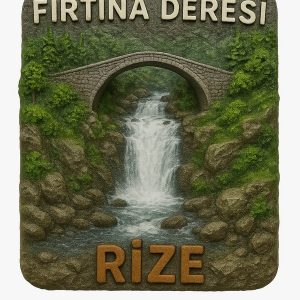Rize Fırtına Deresi Magnet (24 Adet)