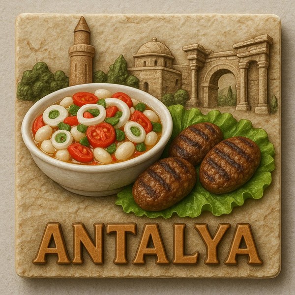 Antalya Köfte Piyaz Magnet (24 Adet)