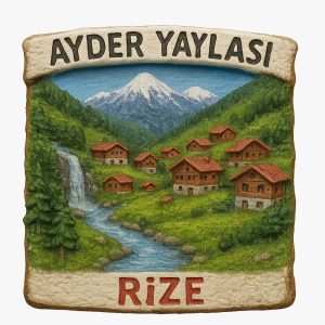 Rize Ayder Yaylası Magnet (24 Adet)