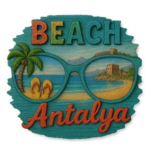 Antalya Beach Magnet (24 Adet)