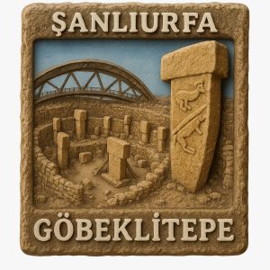 Şanlıurfa Göbeklitepe Magnet (24 Adet)