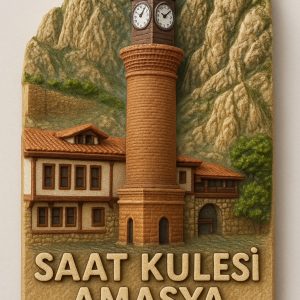 Amasya Saat Kulesi Magnet (24 Adet)