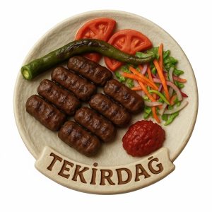 Tekirdağ Köfte Magnet (24 Adet)